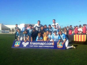 El Málaga se impuso en el VI Torneo Internacional de fútbol alevín de Formentera. 