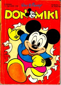Don Miki num. 1 fechado el 14 de octubre de 1976 con un precio de 25 pts.