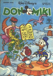 Num. 664 y último de Don Miki, con fecha de 29 de junio de 1989 a un precio de 125 ptas.