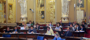 Imatge parcial del Parlament Balear