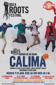 En la imagen, el cartel del concierto inaugural del Ibiza Roots Festival.