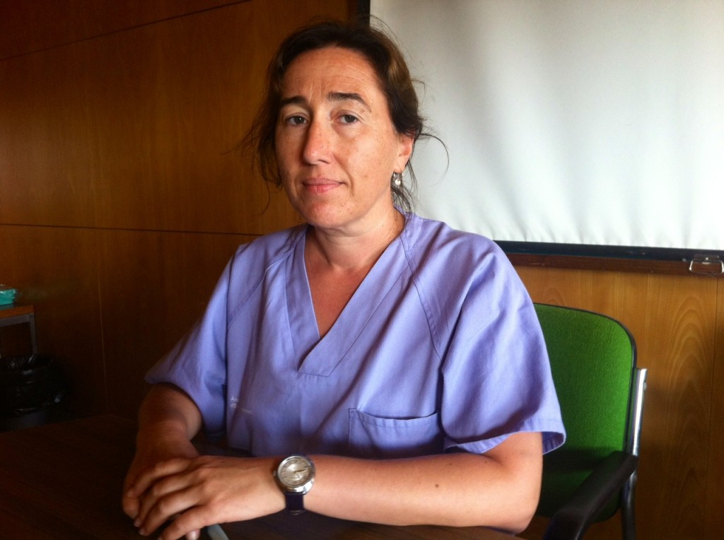 Belén Fernández, Coordinadora del Servicio de Urgencias del Hospital de Can Misses. Foto: D.V.