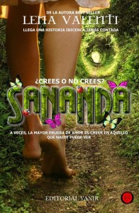 Cubierta de la primera novela de 'Sananda', que sale a la venta el 9 de febrero. 