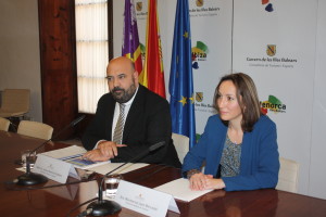 El conseller Jaime Martínez durante la presentación de los datos turísticos. Foto: Govern balear