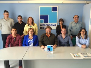 Miembros de Alternativa Insular en una imagen de archivo. Foto: L.A.