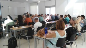 El pleno celebrado en Ibiza por la plataforma educativa Illes per un Pacte. 