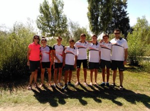 Integrantes del equipo del CN Sant Antoni