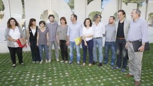 PSIB, MÉS i Podem, avui a la tarda. Foto: ARA Balears