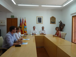 Un momento de la reunión entre el Consell de Formentera y el Vicepresidente del Govern