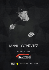 El DJ ibicenco, Manu González. 