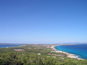 Imatge de l'illa de Formentera. 