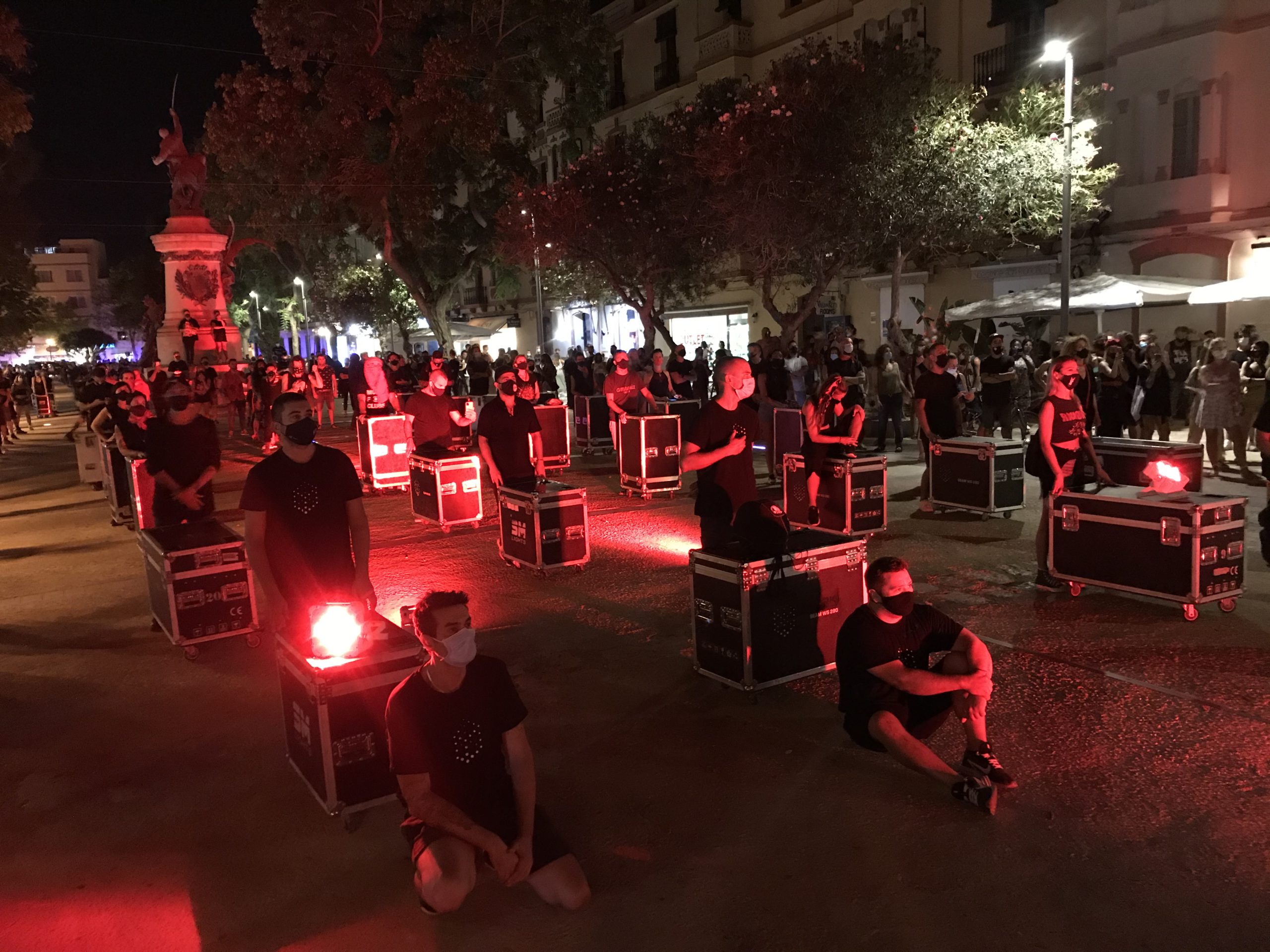 Ibiza se suma a la convocatoria “funeral” por los espectáculos de Alerta Roja