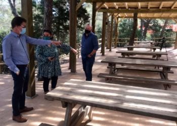 Campamento Cala Jondal.