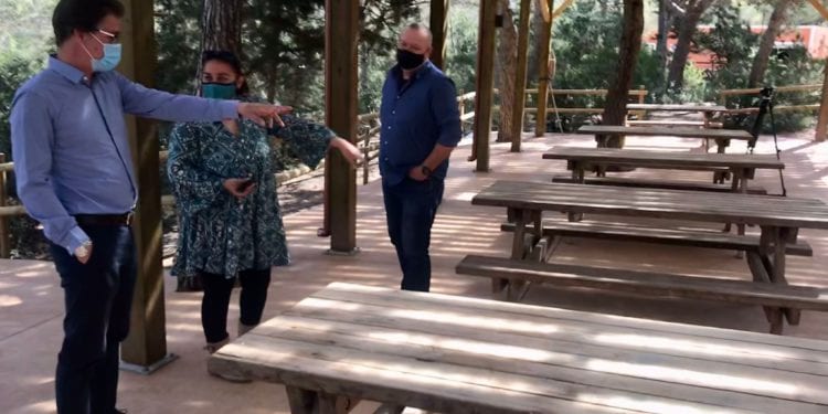 Campamento Cala Jondal.