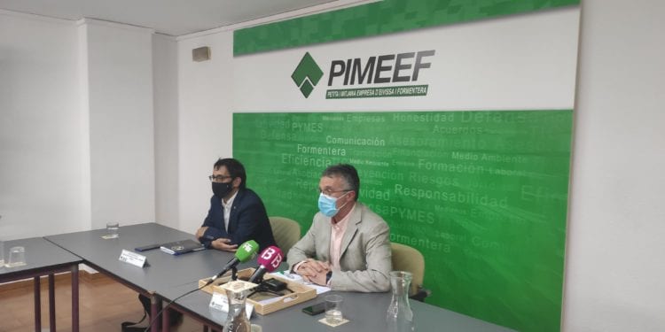 Iago Negueruela y Alfonso Rojo, hoy en la Pimeef.