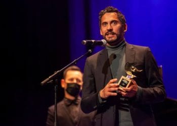Paco León en la gala Ibicine.