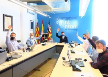 Pleno de Sant Antoni.