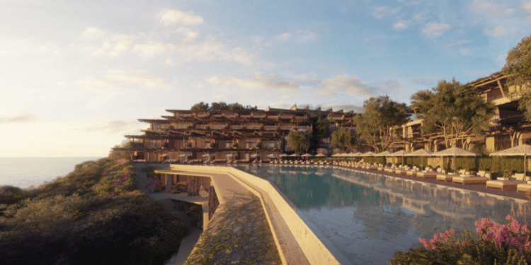 Six Senses Ibiza ofrece vistas a la bahía de Cala Xarraca, una de las joyas del norte de Ibiza.