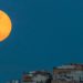 Superluna de marzo en 2020 en Ibiza. Foto: Paco Natera.