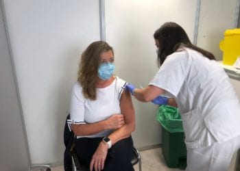 La consellera de Sanidad balear, Patricia Gómez, recibió la vacuna el pasado 17 de mayo.