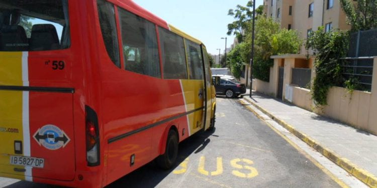 Imagen de archivo de un autobús