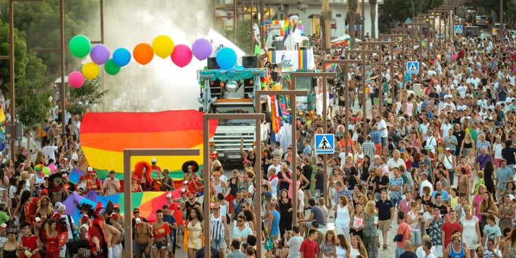 Desfile del Ibiza Gay Pride en 2015