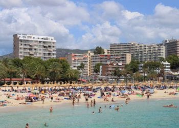 Playa de Magaluf. Foto de Liilia Moroz