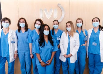 Parte del equipo de IVI Ibiza y Policlínica Ntra. Sra. del Rosario en IVI.