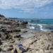 Imagen de archivo de una patera en la costa de Formentera