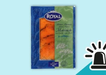 Salmón con eneldo Royal en una imagen difundida por la OCU.