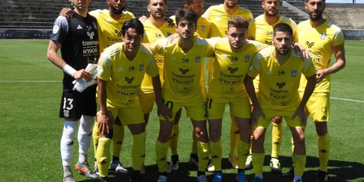Once inicial del Formentera en Inca. Foto: Fútbol Balear