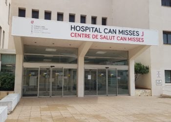 Centro de Salud de Can Misses ubicado en el antiguo hospital.