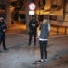Control durante el toque de queda en Ibiza. Foto de Moisés Copa.