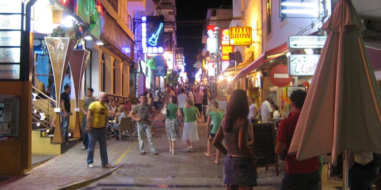 Imagen del West End, en Sant Antoni. Foto: Meco.