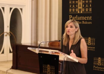 Patricia Guasp, portavoz nacional de Ciudadanos y candidata a la presidencia del Govern balear, en una imagen de archivo.