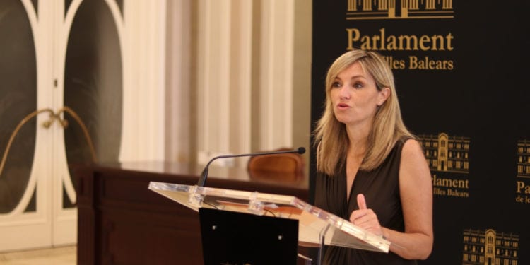 Patricia Guasp, portavoz nacional de Ciudadanos y candidata a la presidencia del Govern balear, en una imagen de archivo.