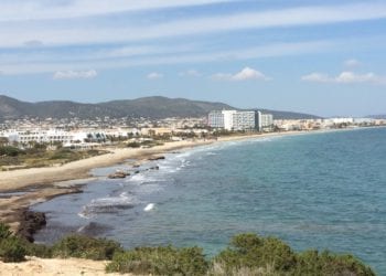 Vista general de Platja d'en Bossa