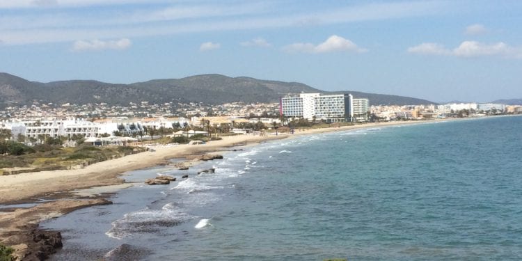 Vista general de Platja d'en Bossa