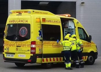 Imagen de archivo de una ambulancia.