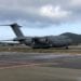Un avión de la Royal Air Force aterrizó ayer en Ibiza para asistir a otro avión militar averiado