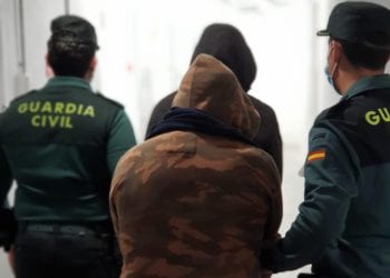 Imagen de archivo de una detención en Ibiza.