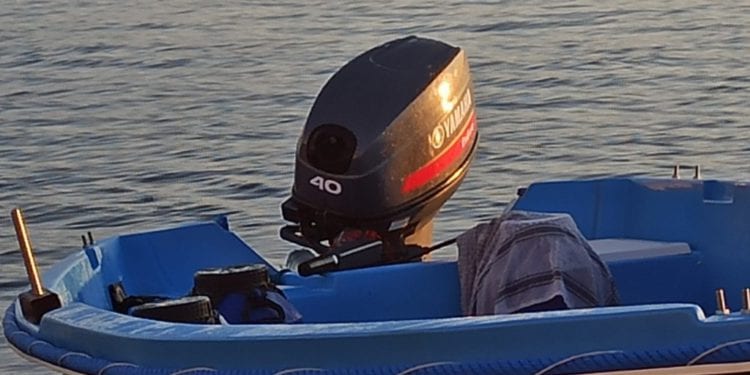 Imagen de archivo de una patera.