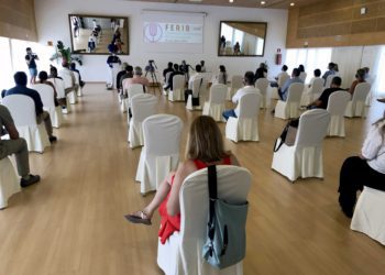 Un acto de la patronal empresarial Caeb