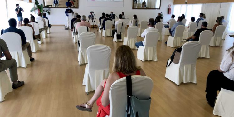 Un acto de la patronal empresarial Caeb