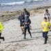 Imagen del Nationale-Nederlanden Plogging Tour, gira de deporte y ecología que se celebró en Ibiza en 2020.