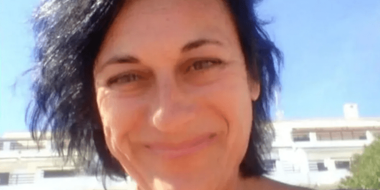 Nuria Escalante en una imagen difundida cuando desapareció.