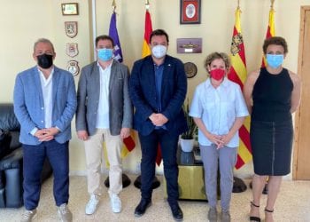 El Secretario de Estado de Política Territorial y Función Pública, Víctor Francos, en su visita a Ibiza.