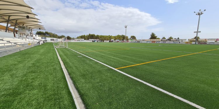 Campo de fútbol de Santa Eulària.