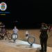 Imagen de la intervención en el botellón facilitada por la Policía Local de Ibiza.