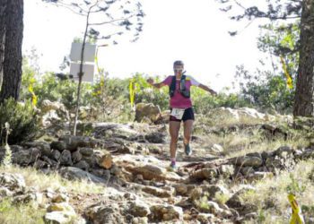 Aroa Sío en Ruta Norte de Ibiza 2020.